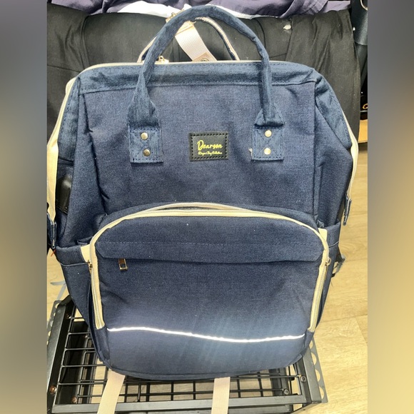 Maternity Large Travel Baby Diaper Bag Change Station Backpack USB Charge Port - Picture 1 of 6